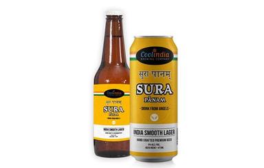Sura Panam Indian Hand Crafted Beer, 463mL can beer (5% ABV)